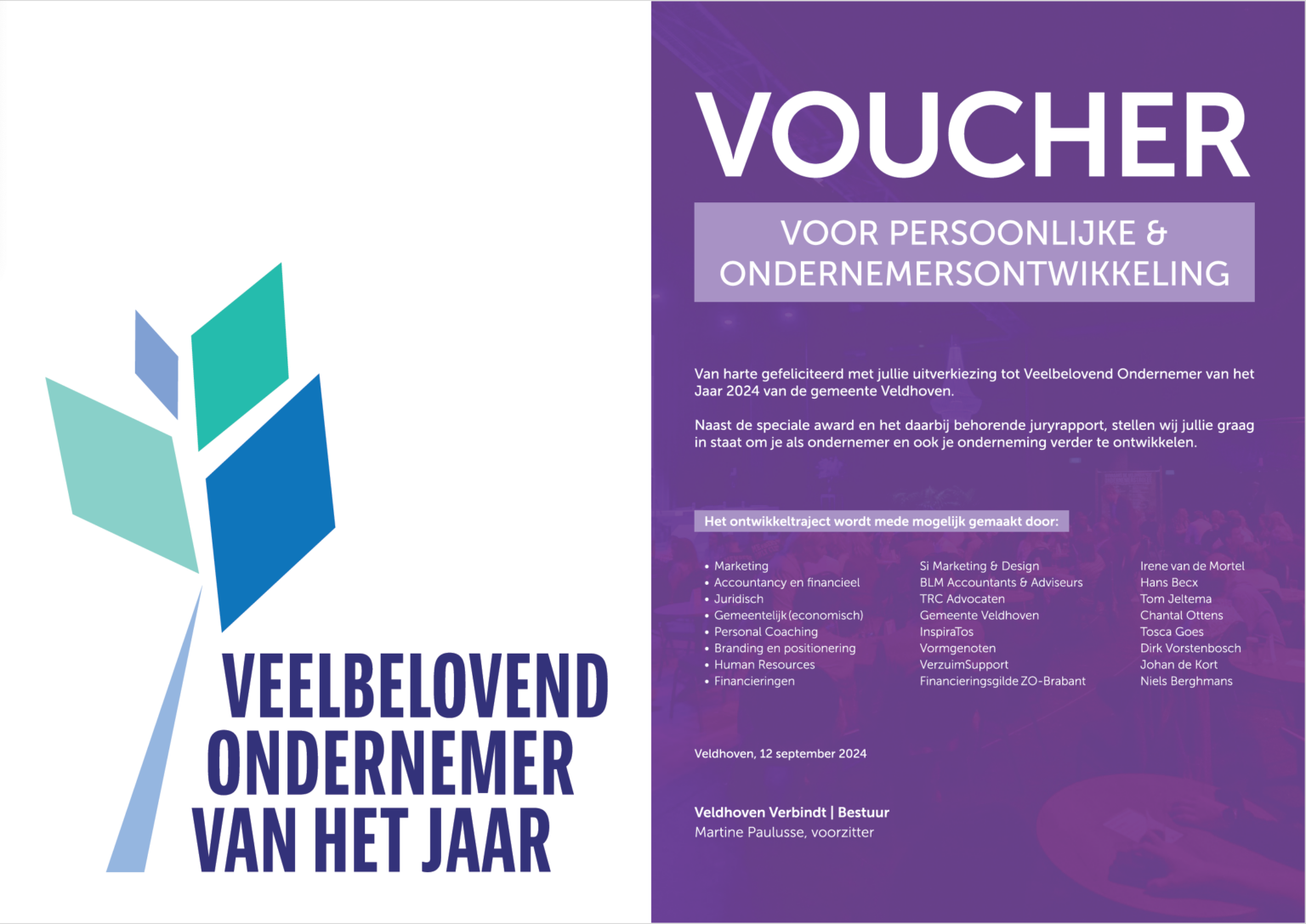 Veldhoven Verbindt - Voucher Veelbelovend_2024